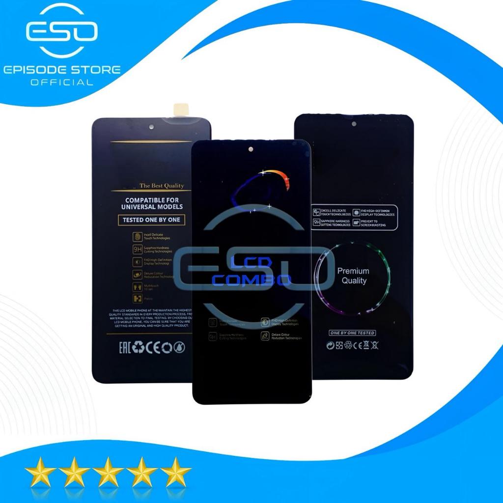 lcd + touchscreen Xm rm note 9 pro / note 9s new fullset