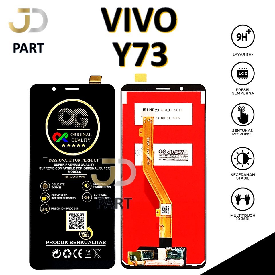 LCD TOUCHSCREEN VIVO Y73 COMPLETE FULLSET
