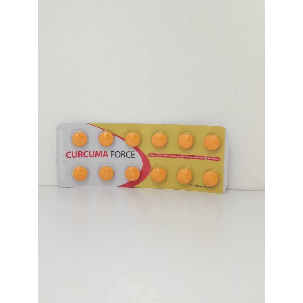 CURCUMA FORCE STRIP 12 TABLET