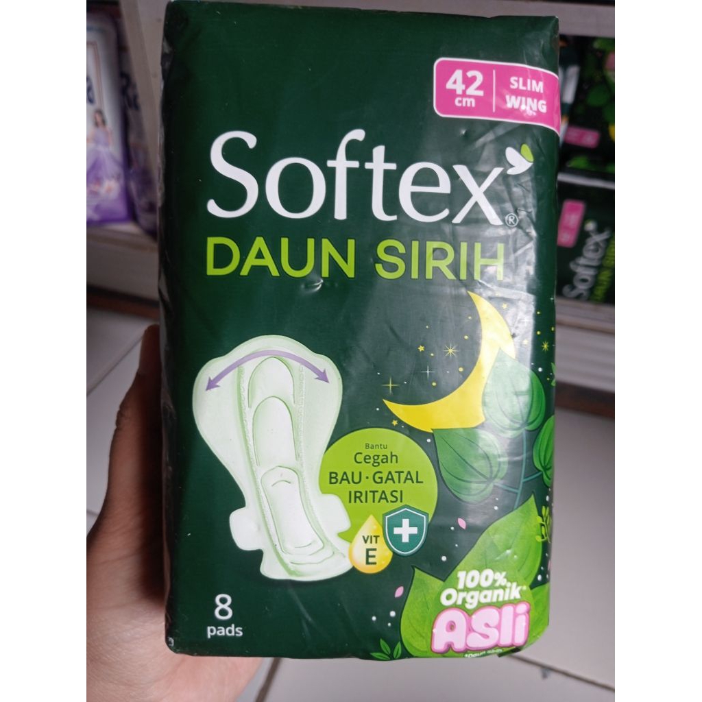 Softex Daun Sirih 42cm isi 8pads