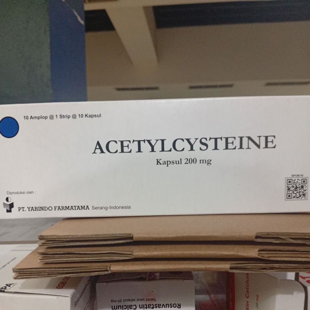 acetylcysteine box original