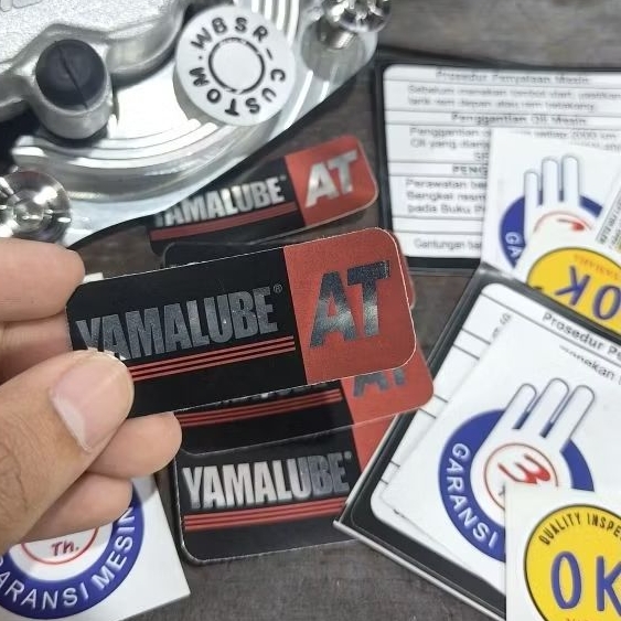 Stiker Label Yamalube