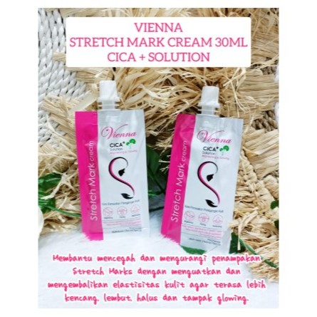 VIENNA STRETCH MARK CREAM 30ML SACHET - CICA + SOLUTION