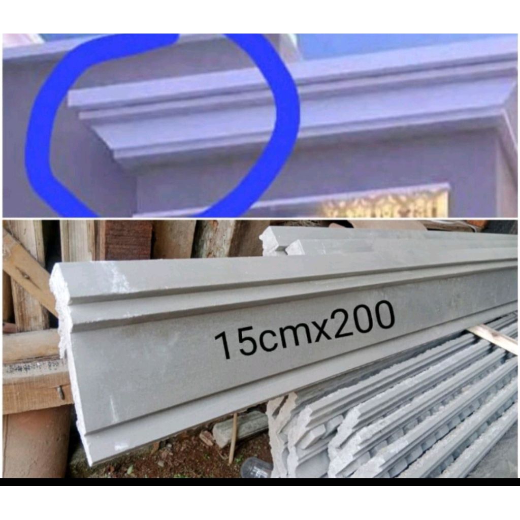 Lisplang Lisprofil beton