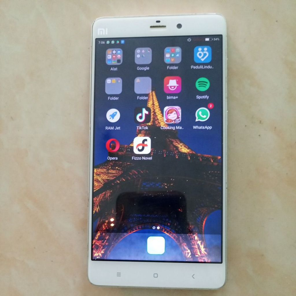 lcd touskrin prame redmi not bamboo normal