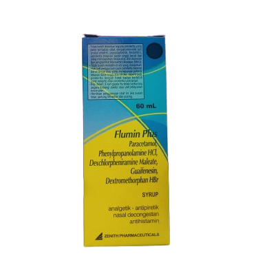 FLUMIN PLUS SYRUP 60 ML PER BOTOL