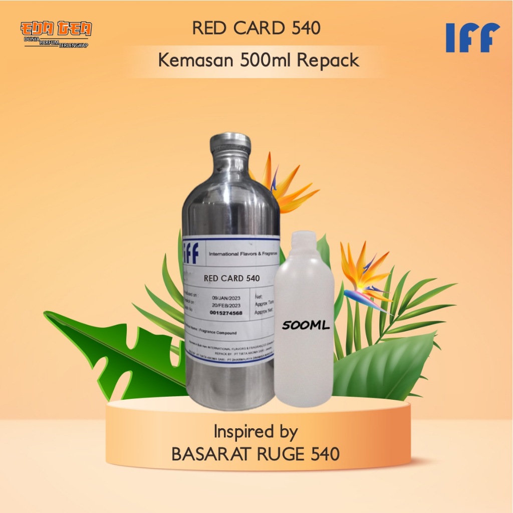 BIBIT PERFUME RED CARD IFF 500ML REPACK