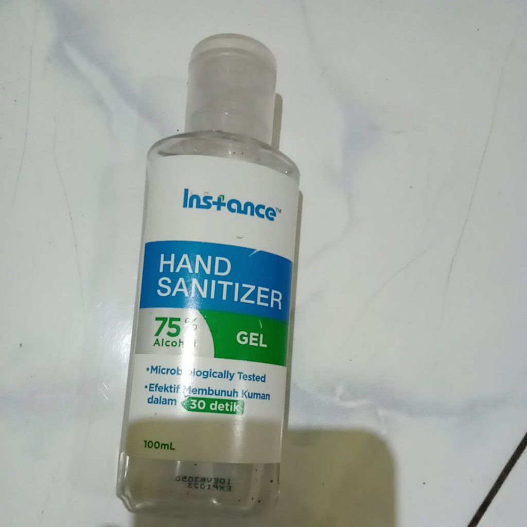hand sanitizer (live)