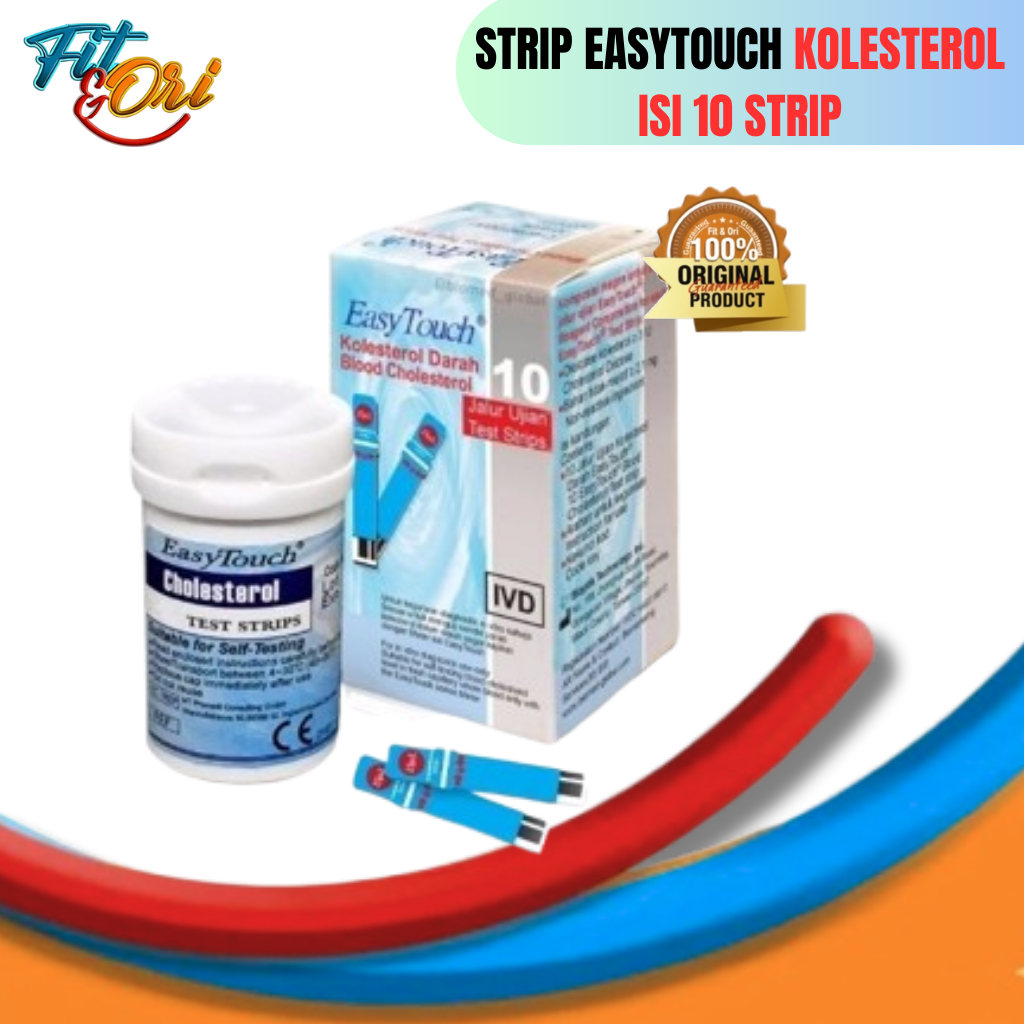 Easy Touch Kolesterol Easytouch Cholesterol 10 test strps