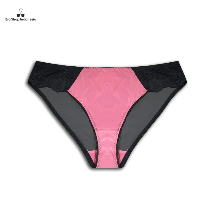 Panties Edge Lace Back Full Mesh