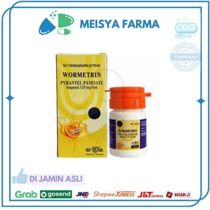 Wormethrin Syr 10ml erela