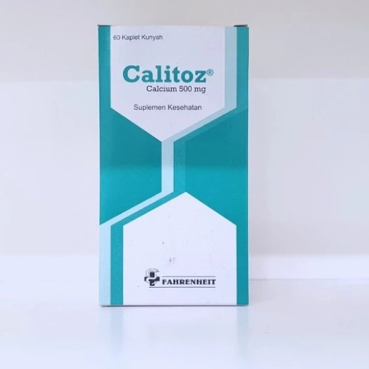 Calitoz Botol Isi 60 Tablet Vitamin Suplemen