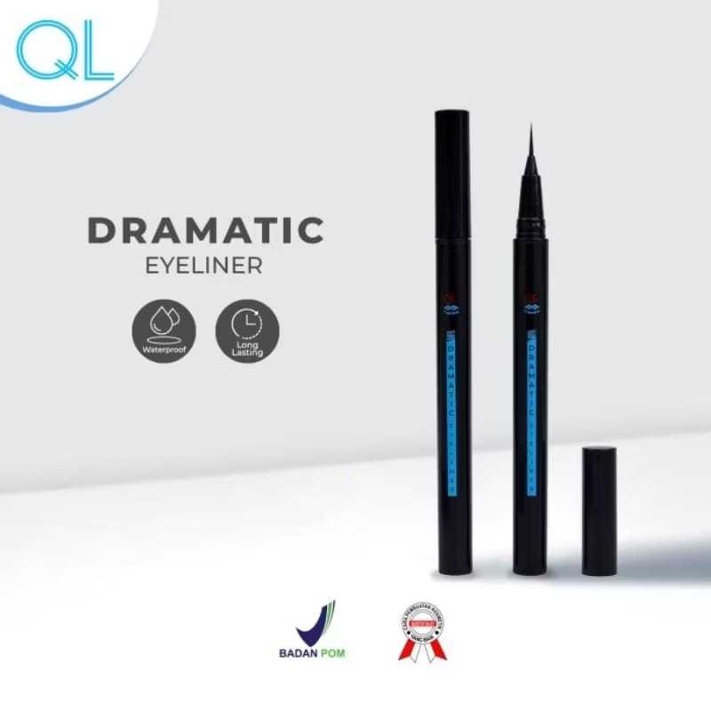 QL Dramatic Eyeliner Eye Liner Waterproof