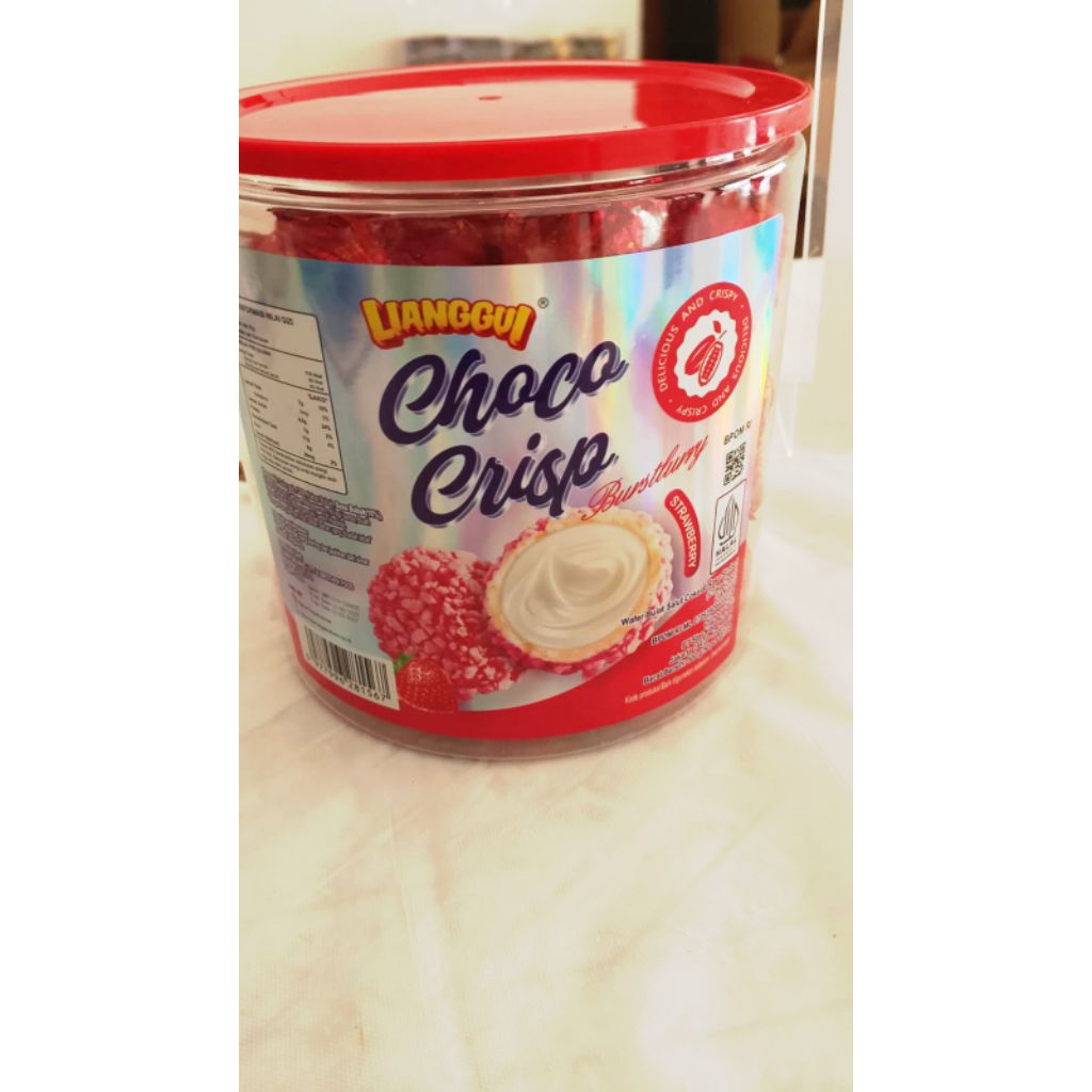 Lianggui crispy rasa strawberry