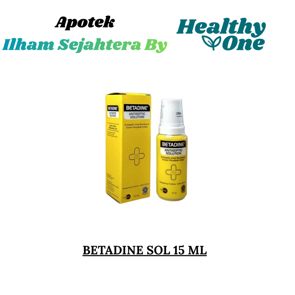 BETADINE SOL 15 ML