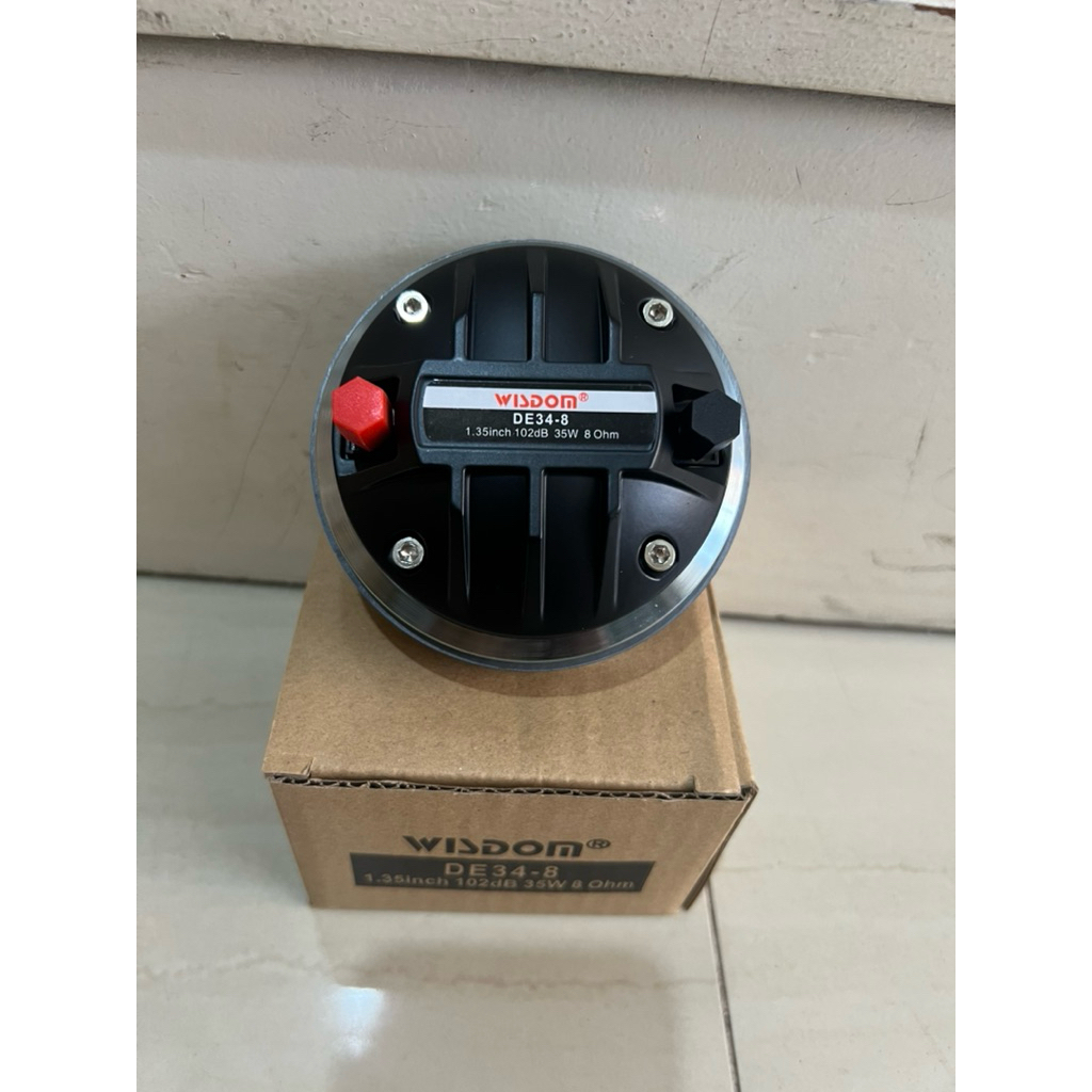 Driver Tweter Wisdom DE 34-8 Drat Luar Original