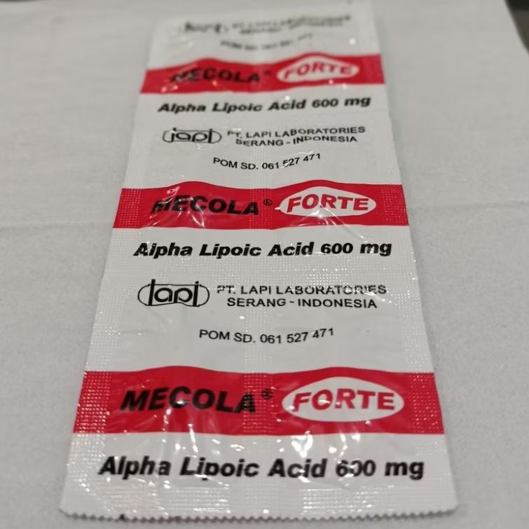 Mecola Forte 6 tablet per lembar