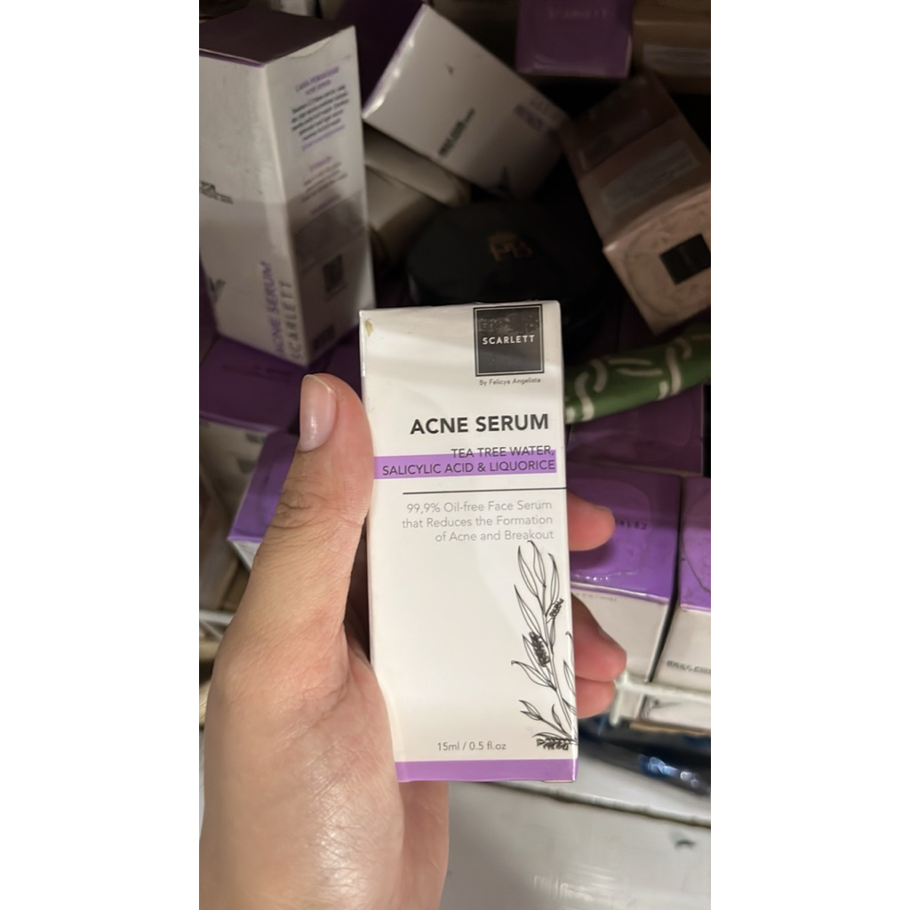 acne serum scarlett