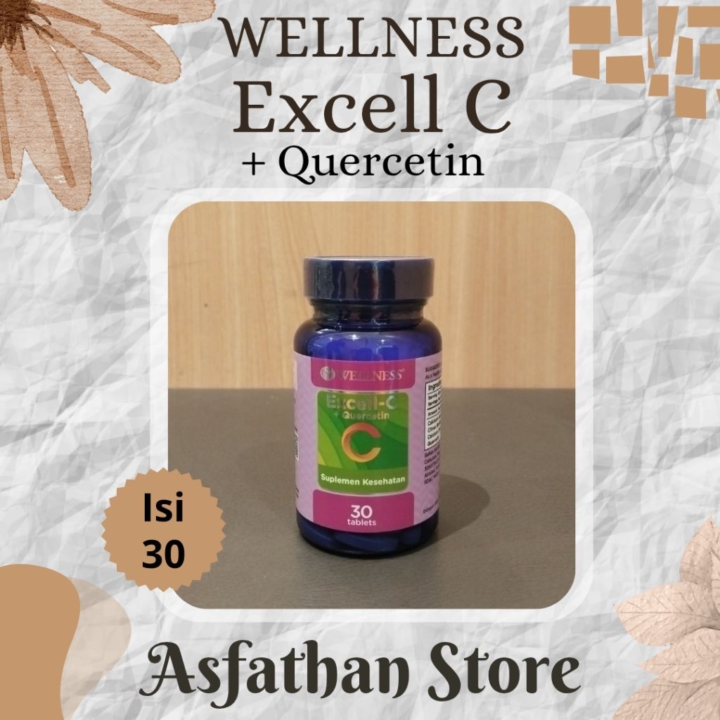 WELLNESS EXCELL C + QUERCETIN - 30 Tablrt