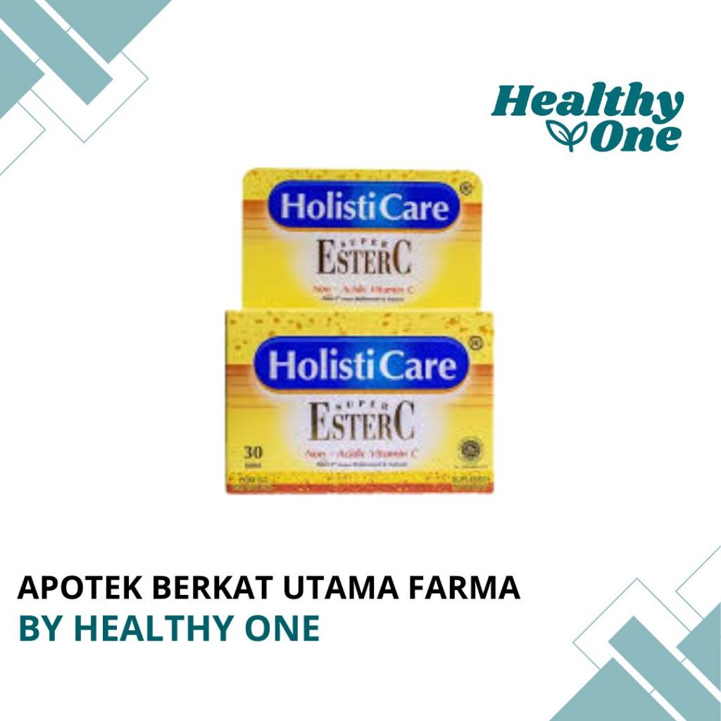 HOLISTICARE SUPER ESTER C 1 BOTOL 30 TABLET