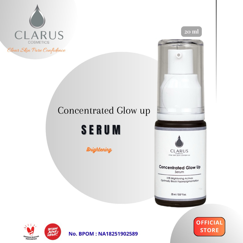CLARUS Concentrated Glow Up Serum 20ml