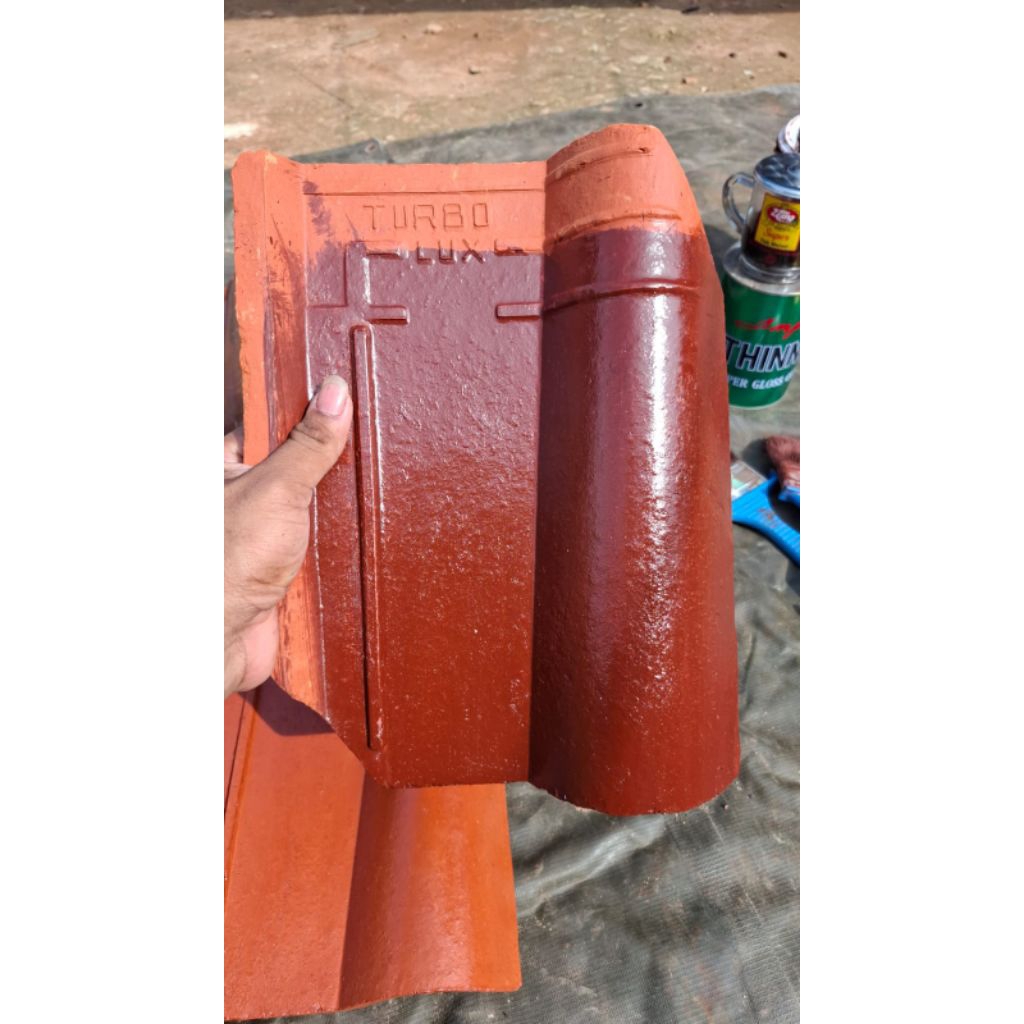 genteng cat dan coating turbolux