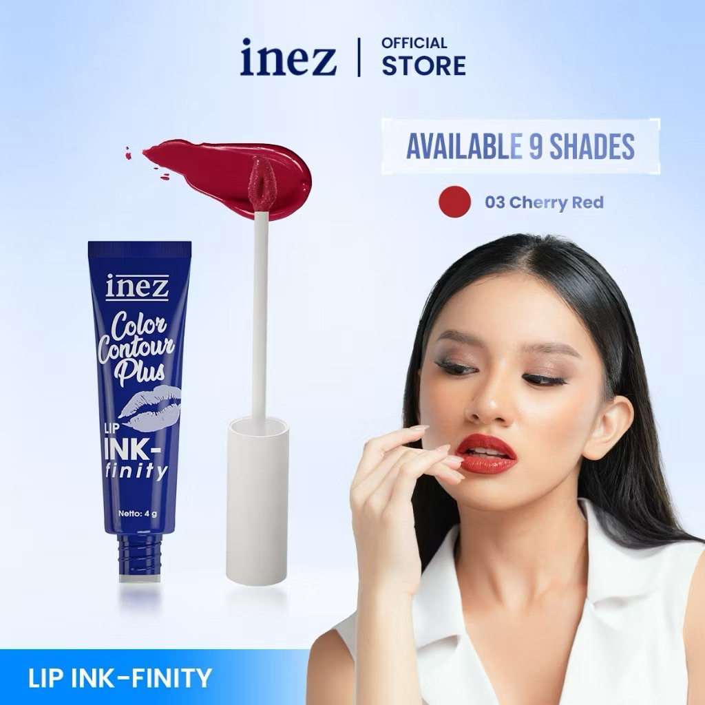 Inez Cosmetics Lip INK-finity 03.cherry rad