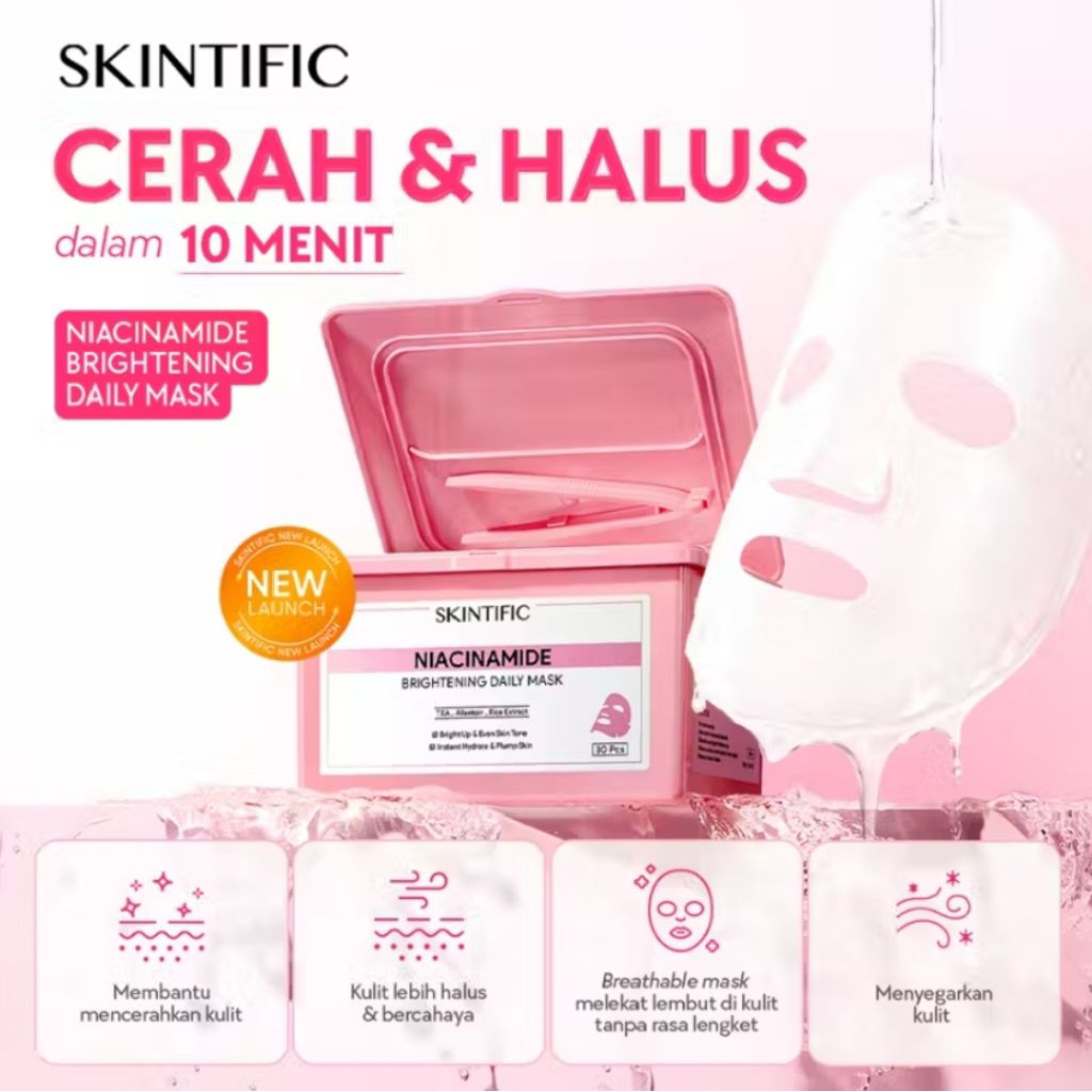 READY SKINTIFIC SHEET MASK