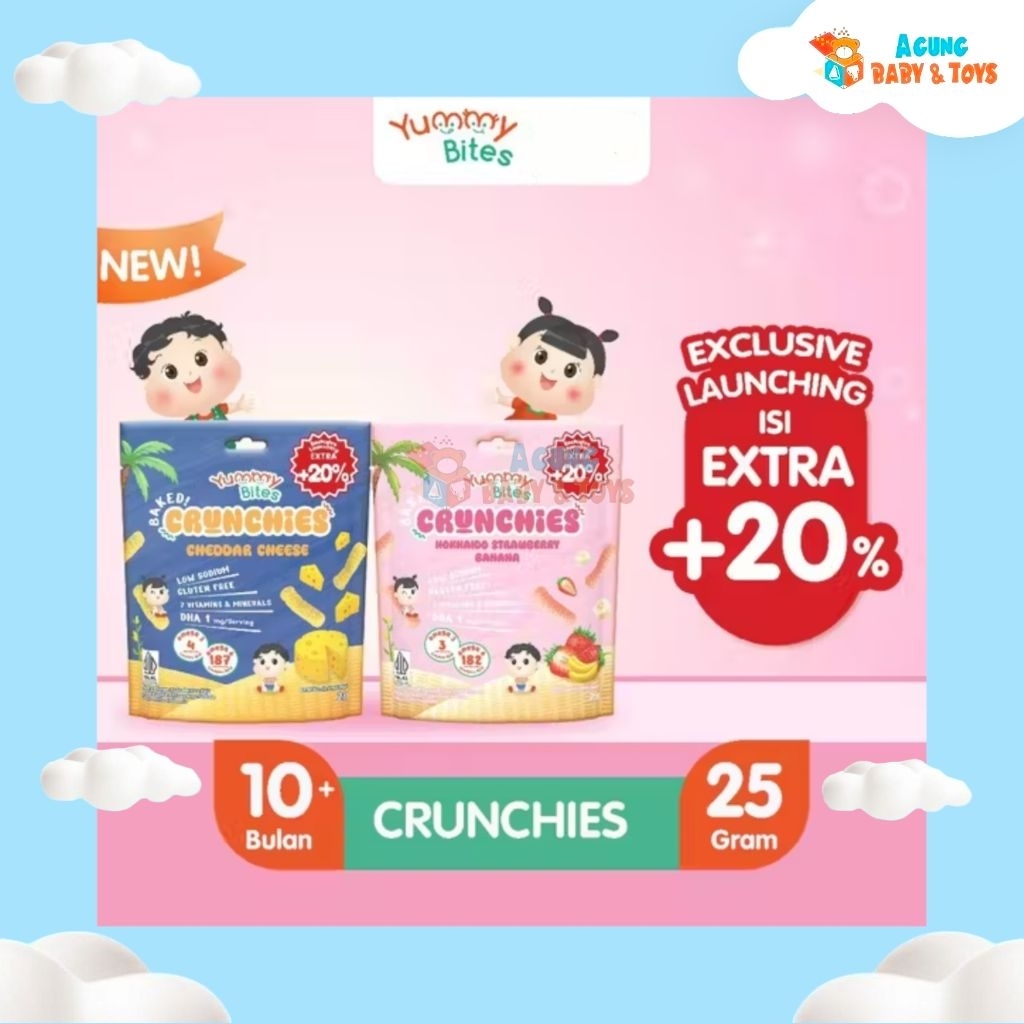 Yummy Bites Crunchies 25gr