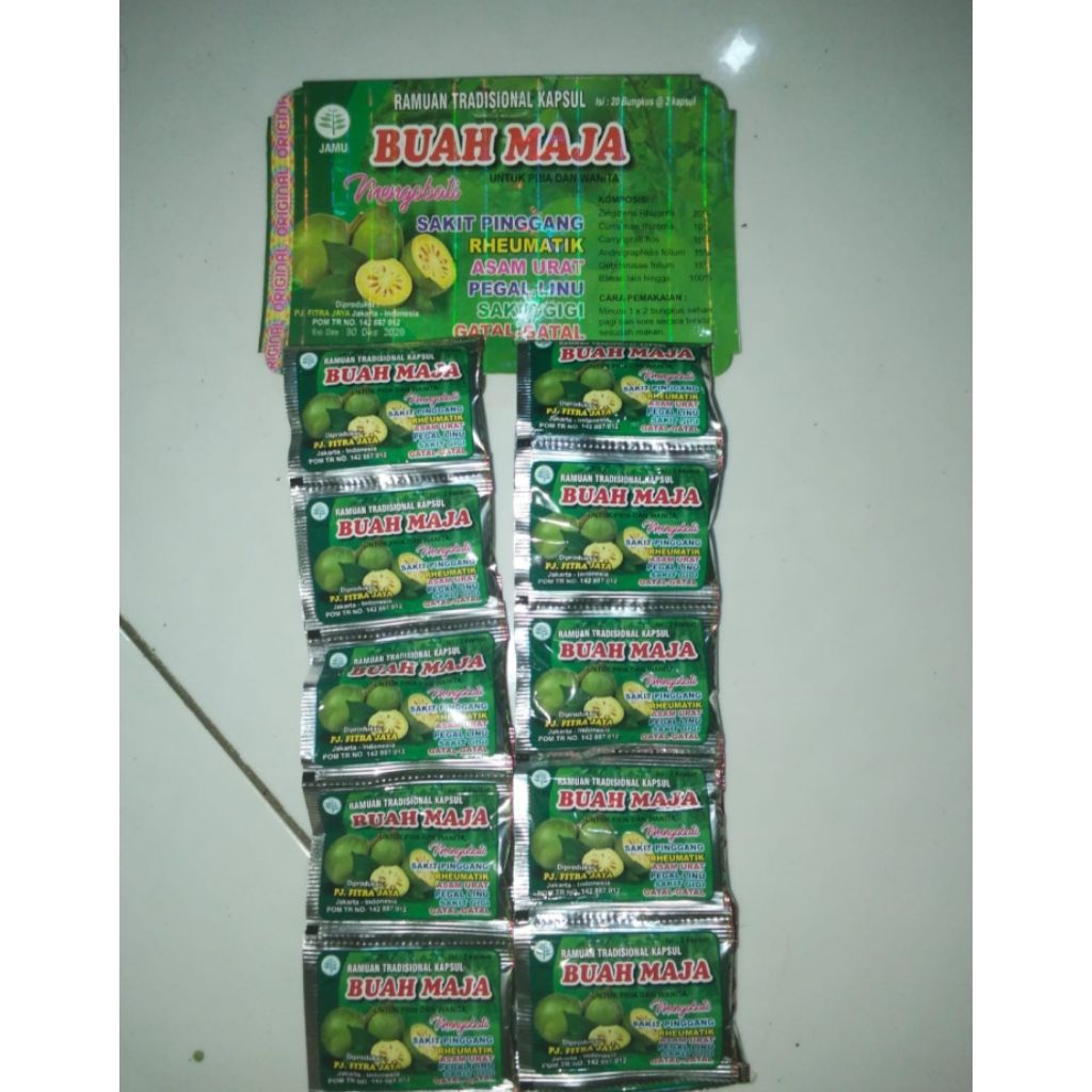 Buah maja kapsul original