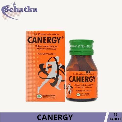 Canergy 15 Tablet - Suplemen Pendamping Diet / Suplemen Fitnes
