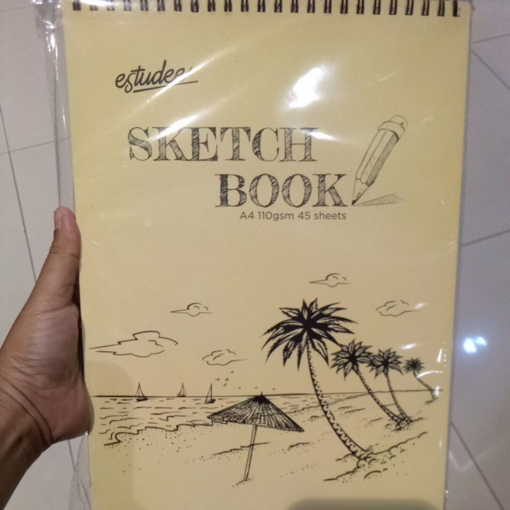 ESTUDEEsketchbookA4110GSM45sheets