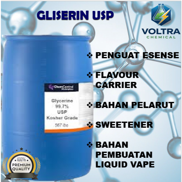 [PURE LAB] Gliserin USP 1 drum - 250 KG