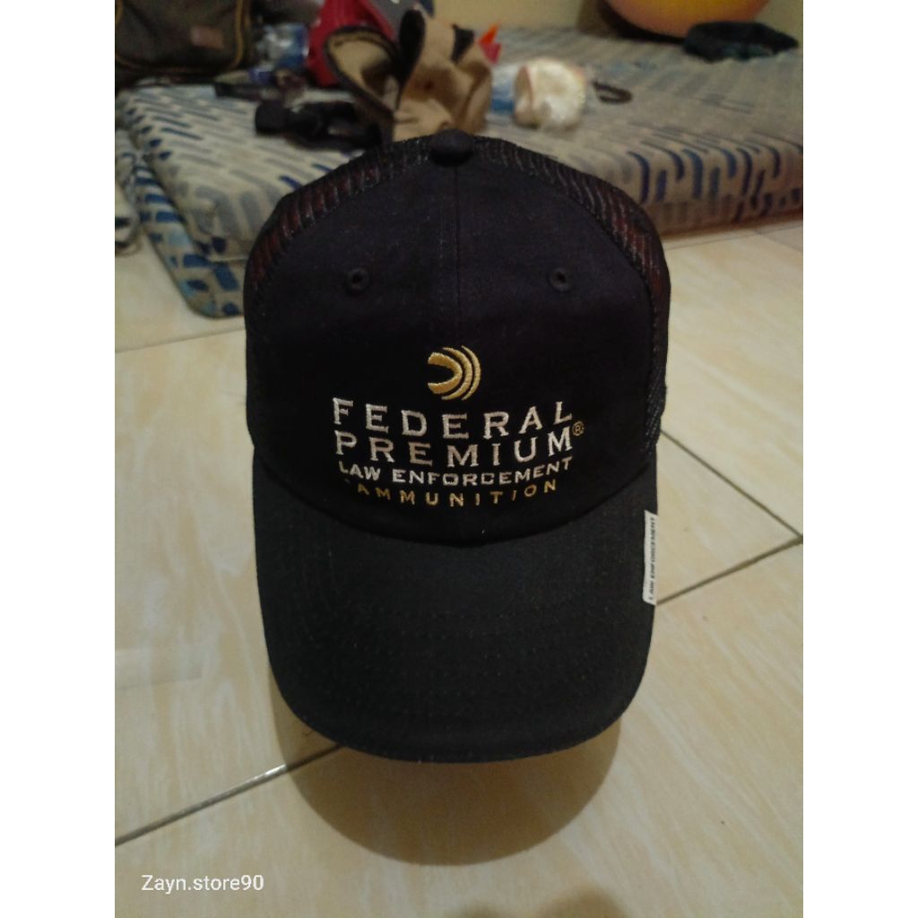 Topi PL Jaring Hitam