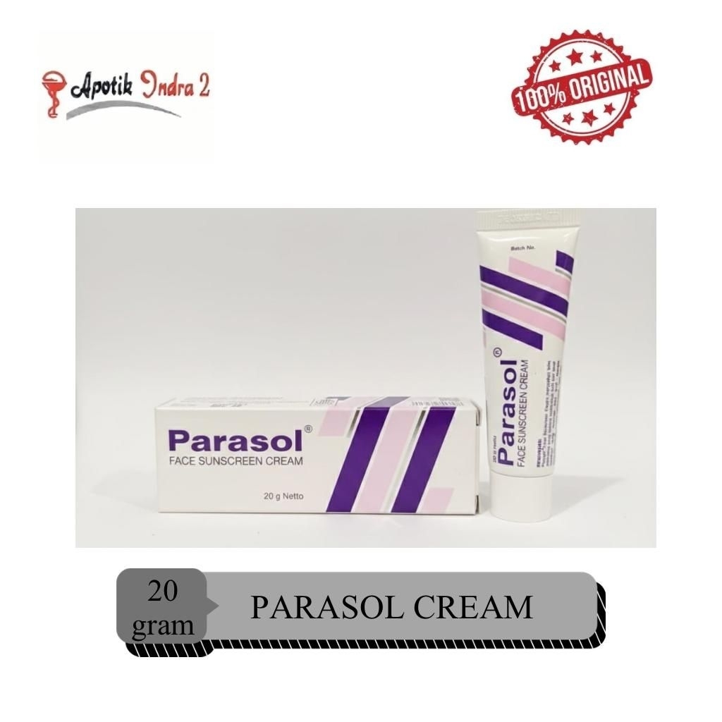 PARASOL Face Sunscreen Ungu | 20gr