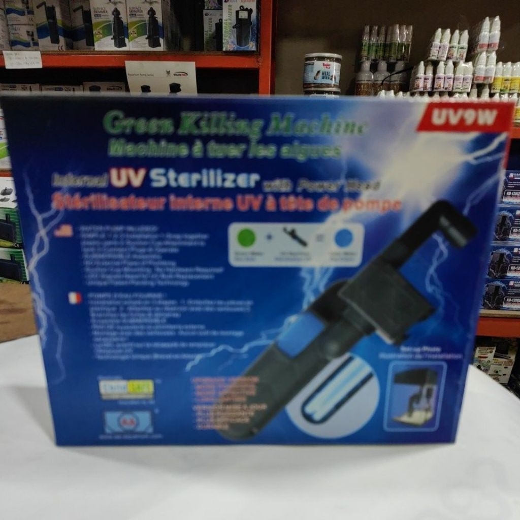 internal UV sterilizer 9w