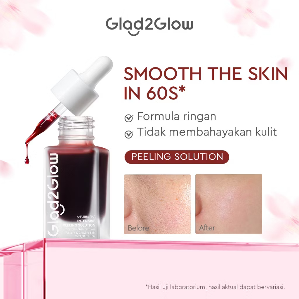 Glad2Glow AHA BHA PHA Intensive Peeling Solution 15ml
