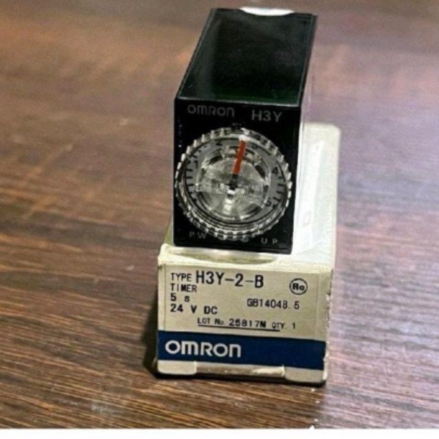 TIMER OMRON H3Y-2-B 5S 24VDC ORIGINAL