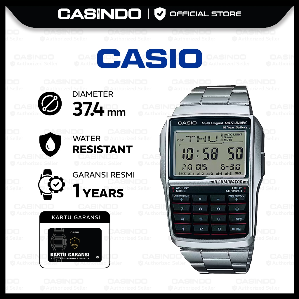 CASIO Jam Tangan Pria Digital DBC-32D-1ADF