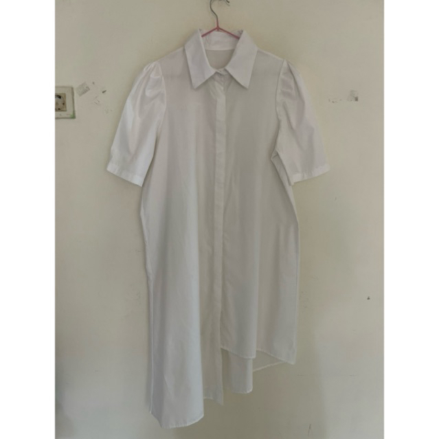 Dress Putih Katun