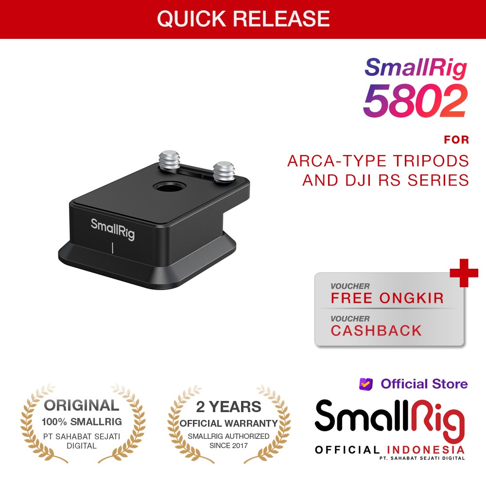 SmallRig Arca-Type Quick Release Plate 5802