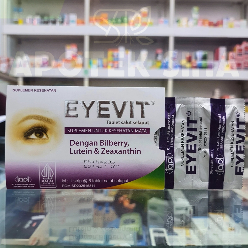 EYEVIT 6 TABLET | VITAMIN MATA