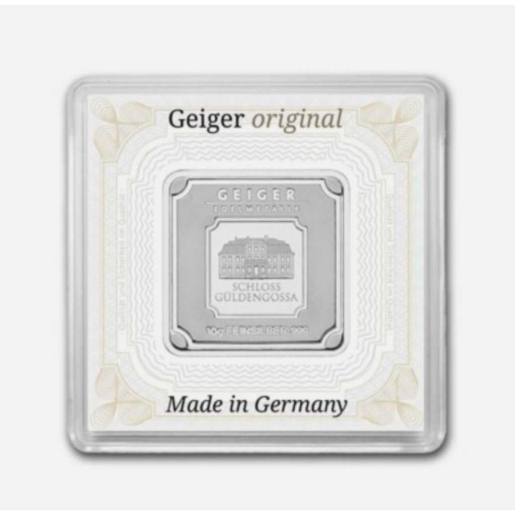 GEIGER PREMIUM SILVER 10gr