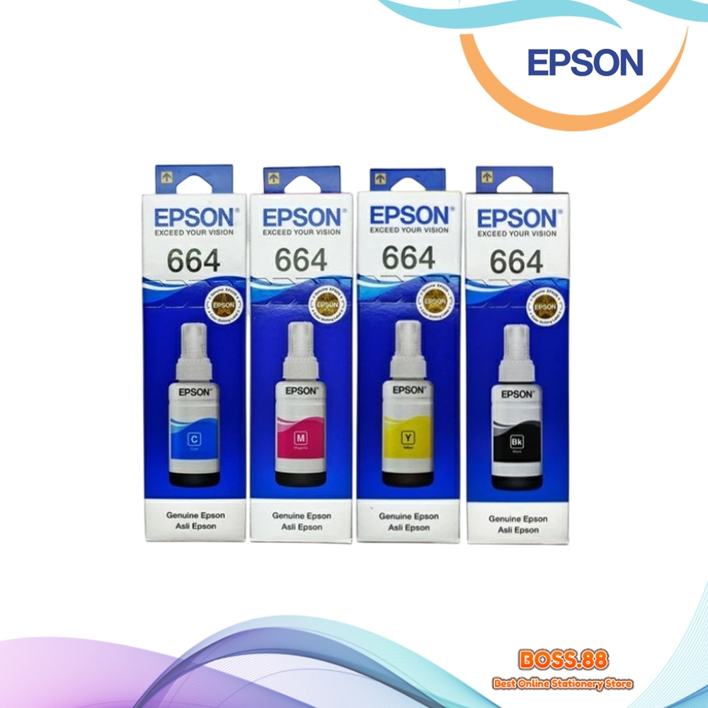 TINTA PRINTER EPSON 664 ORIGINAL (1 PCS)