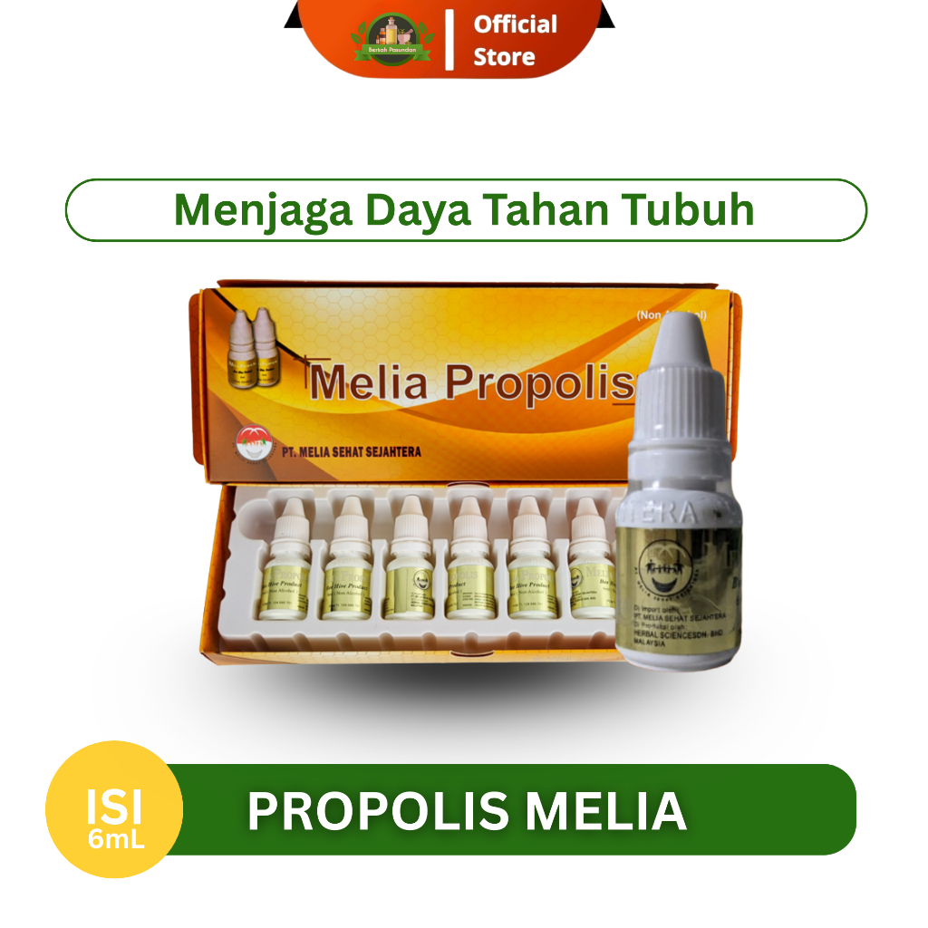 Melia Propolis 6ml jaminan ORIGINAL
