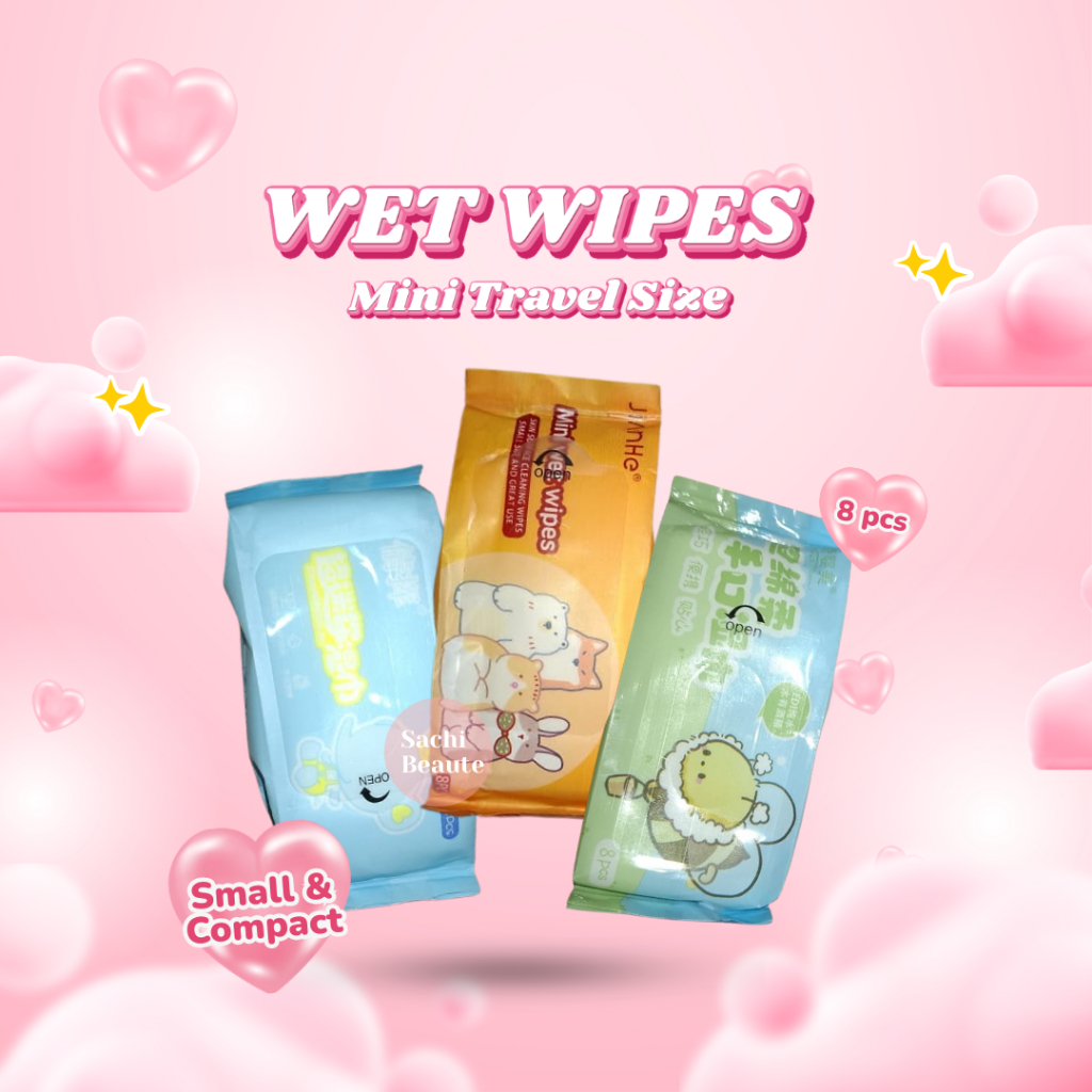 TISSUE BASAH MINI TISSUE BASAH TRAVEL 1 PCS