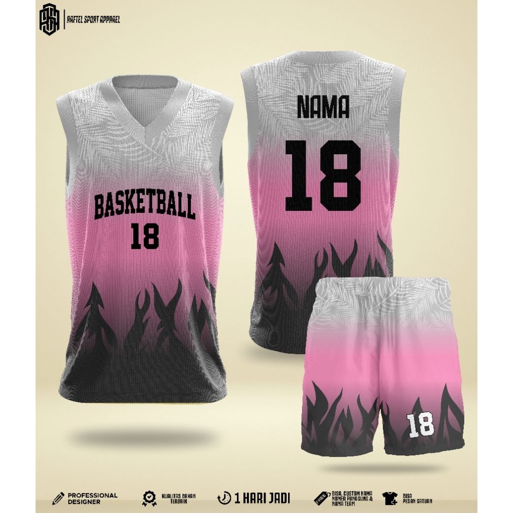 JERSEY BASKET CUSTOM FULLPRINT