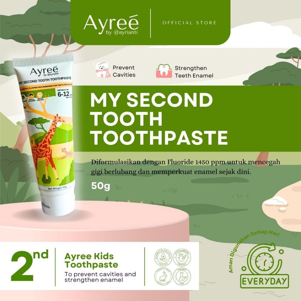 My Second Tooth Toothpaste