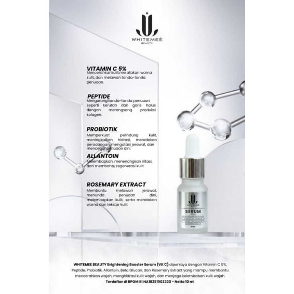 Whitemee Beauty Brightening Booster Serum 10ml