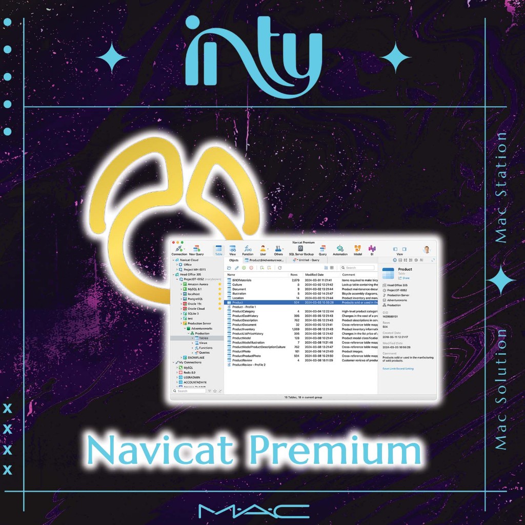 MAC - Navicat Premium 17.3.8 | Activated Version
